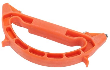 Fdit Aiguiseur de Couteaux à Main avec Grande Poignée Ergonomique, Affûteur D'Outils Facile à Utiliser pour Outils à Simple ou Double Tranchant, Idéal pour les Couteaux, Haches, Machettes, Ciseaux,
