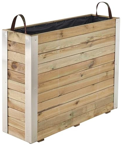 Bambou Bac Traité - 100 x 30 x 78,5 cm