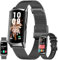 SGDDFIT 1,58 AMOLED Reloj Inteligente Hombre con Llamadas y Whatsapp, Smartwatch Militar con 123 Modos Ritmo Cardíaco/SpO2/Sueño, 3ATM Impermeable Reloj Smartwatch Hombre para Android iOS (Negro)