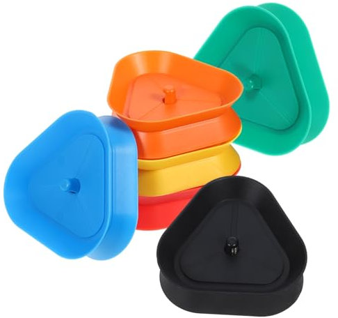 ibasenice 6er Set Dreieckige Kartenhalter Handfreie Spielkartenhalter Und Für Kartenspiele Und Tischspiele