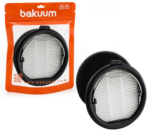 BAKUUM Filtro para Conga Rockstar 9500 Advance Ergowet | 11500 Odyssey Ergoflex | Rockstar 11500 Odyssey Ergowet (NO VALIDO para 9500 Lunar ni para 11500 Odyssey Station)