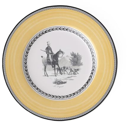 Villeroy & Boch – Audun Chasse Speiseteller 27 Cm, Spülmaschinenfest, Mikrowellensicher, Teller Keramik, Essteller, Geschirr, Premium Porzellan