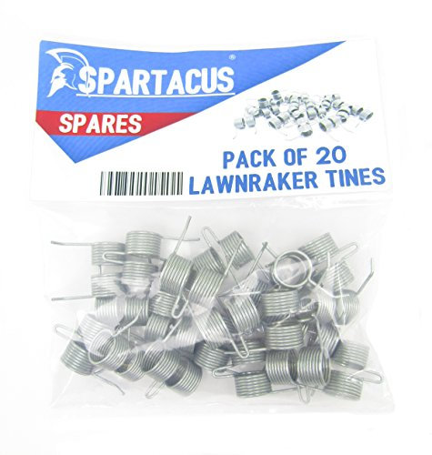 Spartacus 20 x Replacement Lawn Raker Scarifier Tines Tynes For Bosch F016T47920