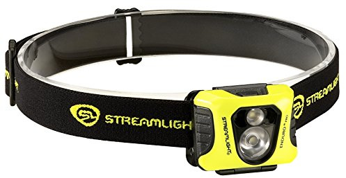Streamlight 61420 Enduro Pro 200-Lumen 2250-Candela Ultra-Light LED Headlamp with AAA Batteries and Elastic Strap, Clear Retail Packaging, Yellow