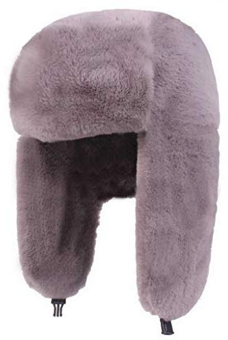 Licus Herren Fliegermütze Medium Gr. Medium, grau