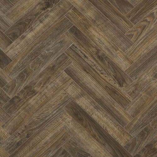Berry Alloc Chateau - Pavimento laminato AC4 a spina di pesce Java marrone, 8 mm x 84 mm, 1 m2 per confezione