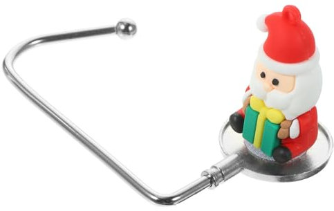 PRETYZOOM Weihnachtsstrumpfhaken Für Kaminsims Weihnachtsstrumpfhalter Dekorativer Strumpfaufhänger Für Weihnachten