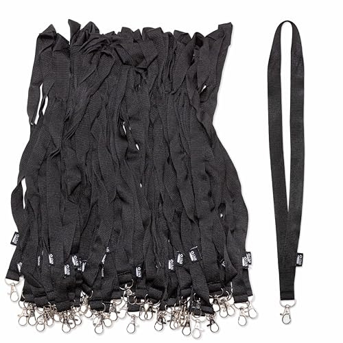 50 lanyard reciclado acreditaciones colgantes credenciales badge holder cinta porta credenciales
