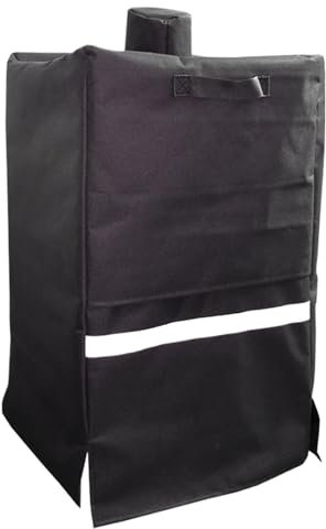 Laxreheye - Funda de ahumadero para ahumadero (impermeable, funda de parrilla multifuncional, funda de ahumadero, resistente para acampar, funda de parrilla de ahumadero, vertical impermeable
