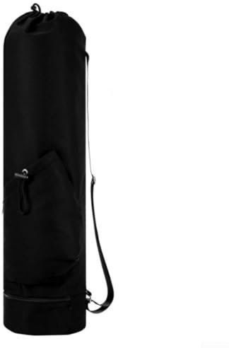 YUANGANG Yogamatten-Tasche, Yoga-Tragetasche, Sport-Turnbeutel für Damen, leichte Yoga-Tasche mit Gurt, wasserdichte Yoga-Tasche für Ihre Ausrüstung (schwarz)