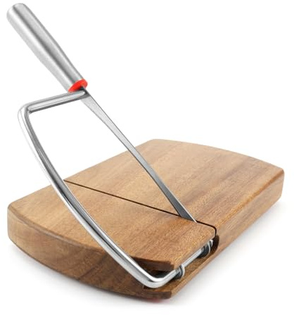 Limtula Panneau Coupe-coupe Beurre Fromage En Bois Avec Poignée Confortable Pièce En Acier Pour Les Cuisiniers Maison Les Chefs Professionnels
