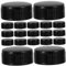 HAPINARY 24pcs Sturdy Essential Oil Bottle Caps Stylish Aromatherapy Inner Plug Lids for Secure Seal Replacement for Diffuser Bottles Tooth Design Durable Functional