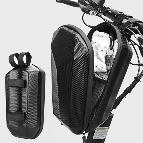 QXLXS 4L Bolsa para Scooter Eléctrica, Bolsa para Patinete Electrico, Almacenamiento Impermeable, Mano Impermeable para Scooter, Bolsos para Bicicletas