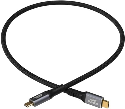 DRRI 8K 60Hz 4K 60Hz 240W 80Gbps USB C to USB C PD Fast Charging Data Cable for iPhone 17 16 15 Pro Max, Samsung Galaxys,Android/MacBook, laptops