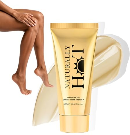 Lozione Abbronzante, Lozione Abbronzante Senza Sole, Self Tanner Prodotti Abbronzanti per Il Corpo, Crema Abbronzante Con Tonalità Naturale, Trucco per Gambe E Corpo