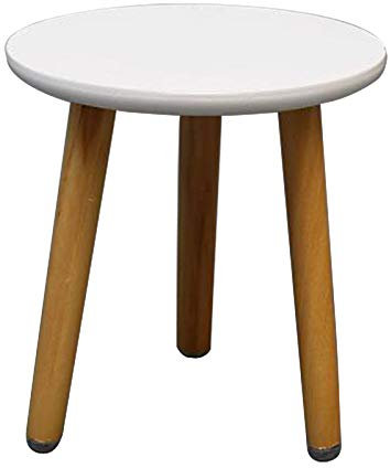 MCDSAJ Piccolo tavolino rotondo in legno, supporto per piante da interno, supporto per piante in legno per vasi da fiori, decorazione moderna per la casa