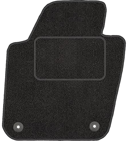 Fußmatte Velours Fahrerseite Fahrermatte für Seat Ibiza IV (2008-2017) - 1-teilig - Passgenau