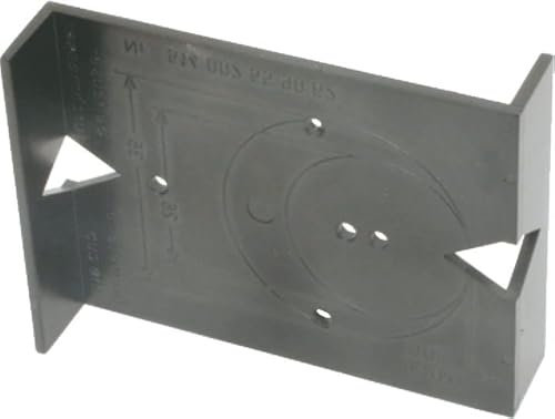 Concealed Hinge & Mounting Plate Drilling Jig - 26mm & 35mm Cup Template for Kitchen Bedrooms Bathrooms