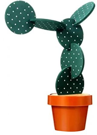 6 sottobicchieri a forma di cactus, design creativo a forma di cactus, simpatico sottobicchiere in sughero con supporto per vaso, regalo per cucina, soggiorno, ufficio