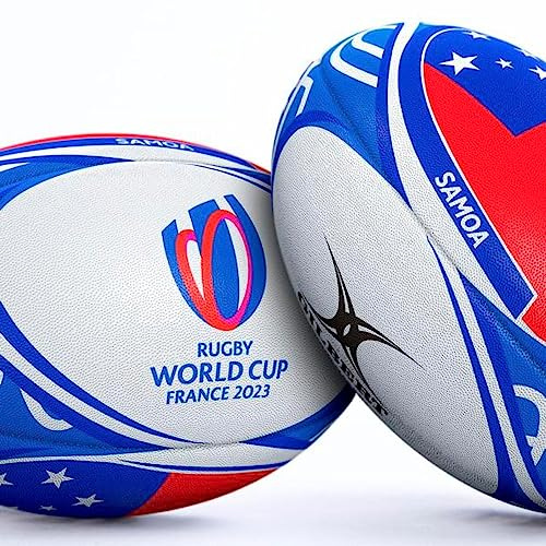 Gilbert Rugby Weltmeisterschaft Samoa Flagge Ball 2023