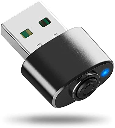 iHaospace 2023 Neueste USB Mouse Jiggler Automatischer Maus Beweger mit ON/Off Taste, Hält PC/Laptop wach, Plug and Play Treiberfrei, Mini Maus Jiggler
