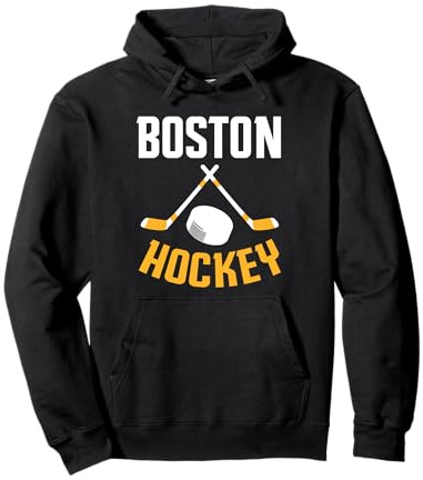 Eishockey Boston Massachusetts Sportspieltrainer Spieler Pullover Hoodie