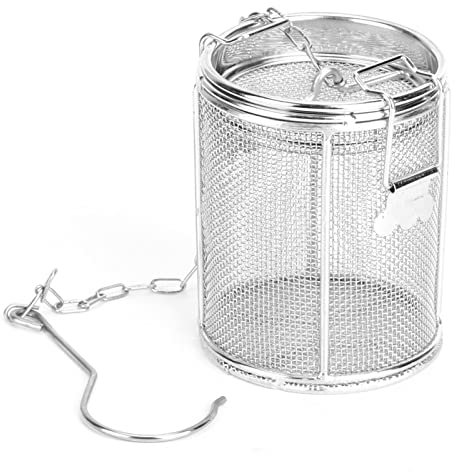 Tea Infuser for Loose Tea,Stainless Steel Tea Strainer with Attached Chain Hook Hanging Resistant Rust Tea Leaf Infuser for Loose Leaf Tea Spices Seasoning(14 * 10)