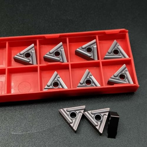 Lot de 10 inserts en carbure TNMG160404R-ES TNMG331, fraises CNC, outils de coupe en carbure pour finition semi-finition