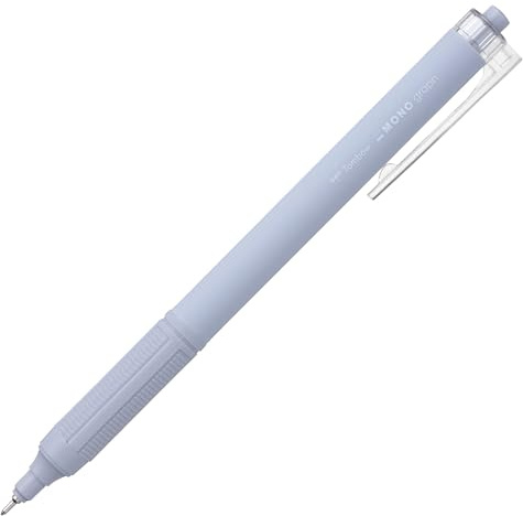 Tombow ballpoint pen MONO graph Lite smokey blue, Precise needle point, Smooth writing, Ergonomic grip [BC-MGLE45-R15]