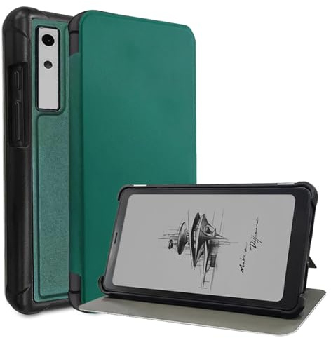 Funda protectora para Onyx Boox Palma de 15.6 cm para Onyx Boox Palma Smart Slim Light Hard Back Cover para Boox Palma Case Ink Reader para Boox Kant Phone Cover (verde)