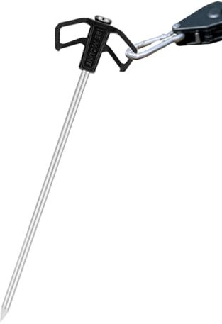 Zeltheringe, Zeltheringe, Stahlheringe für Camping, wasserdichter Zelthering, leuchtender Erdspieß für Strände, Camping, Picknicks und Terrassen