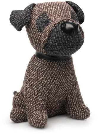 A2Z Mops Türstopper Schwergewichtig mit Sandfüllung, Langlebig, Stylisch, Niedlicher Mops Hund, Perfekte Heim- und Büro-Dekoration, Elegante Wohnkultur