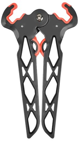 DONGKER Compoundbogen-Ständer, Klappbarer Bogenständer, Tragbare Bogenstabilisatorständer für Outdoor-Jagd und Schießspor