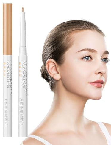 Concettore Pencil - Copertura completa 0,5 g Penna correttore | Stick a matita del correttore miscelabile, di evidenziatore per il trucco del viso | Concorrente cosmetico sotto gli occhi pe