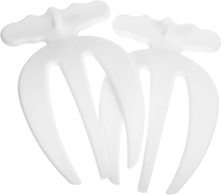 Gatuida 2piezas para Ensalada y Pasta Tenedores Reutilizables Excelente Textura