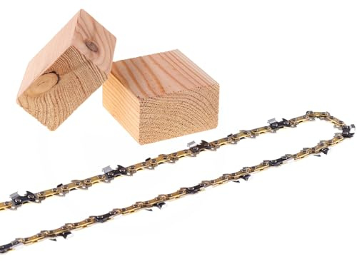 DIY-24H | Catena per motosega 25 cm di lunghezza, semi-scalpello 3/8 LP 40 TG 1,3 mm compatibile con Makita DUC252Z e molto altro ancora
