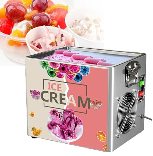 Macchina per Il Gelato,Gelatiera da tavolo professionale,gelato fatto in casa fai da te, Macchina Gelato Casa,Produttore di rotoli di gelato allo yogurt,Per bar, caffetterie, pasticcerie