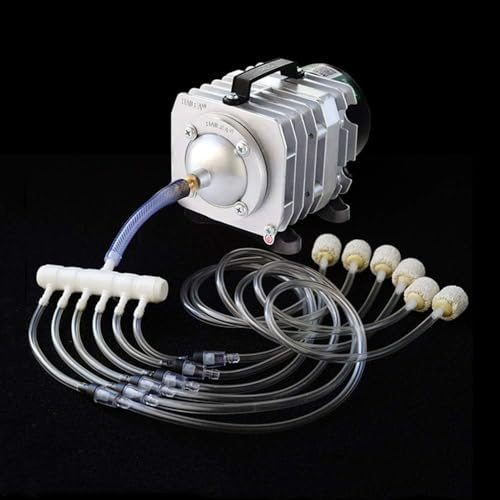 Bomba de oxígeno con compresor de aire electromagnético de 25W-45W for acuarios e hidroponía(25W-208)