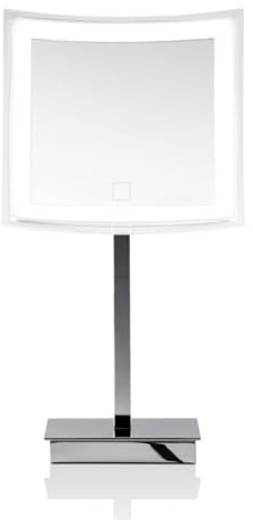 Decor Walther BS 83 Touch Standkosmetikspiegel LED, Chrom glänzend
