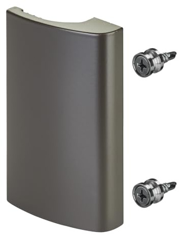 SOTECH Maniglia per porta balcone SEJA marrone 82 x 52 x 20 mm Maniglia per porta esterna in alluminio