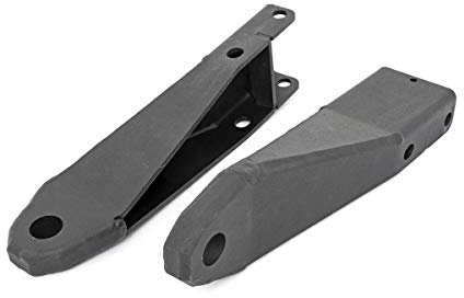 Rough Country Soportes de grillete de gancho de remolque para GMC 2500HD 2020-2022 - RS151 negro