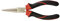 Pinza becchi tondi dritti cromo vanadio 160 mm.