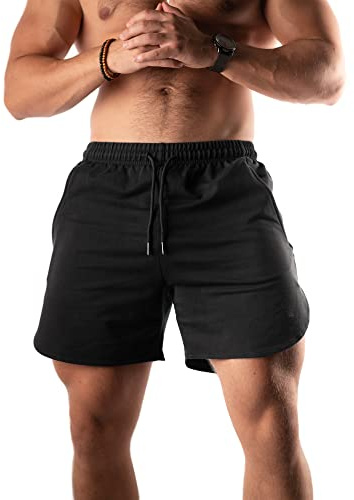 ATHLETIC AESTHETICS Performance Shorts für Herren - Bequeme Sport- und Freizeithose - Kurze Trainingshose für Training, Sport, Fitness, Laufen und Gym