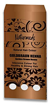HENNA PULVER- GOLD BRAUN HENNA-HAARFARBE