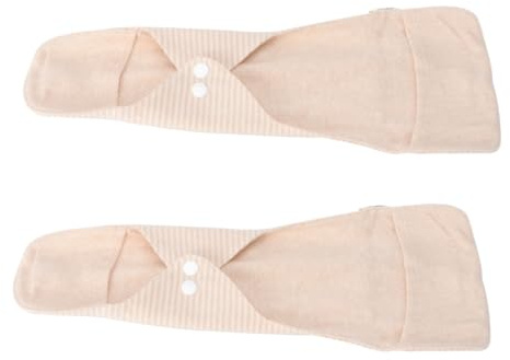 GARVALON 2stücke Waschbare Menstruationspads Aus Bio-baumwolle Wiederverwendbare Atmungsaktive Damenbinden Für Menstruation Tragbar Und Komfortabel