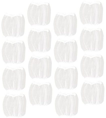 Homoyoyo 200pcs Disposable Polyester Sink Filter Bags, Fine Mesh Anti-blocking Drain Strainers for Kitchen Sink, Elastic Fit Rubbish Catcher
