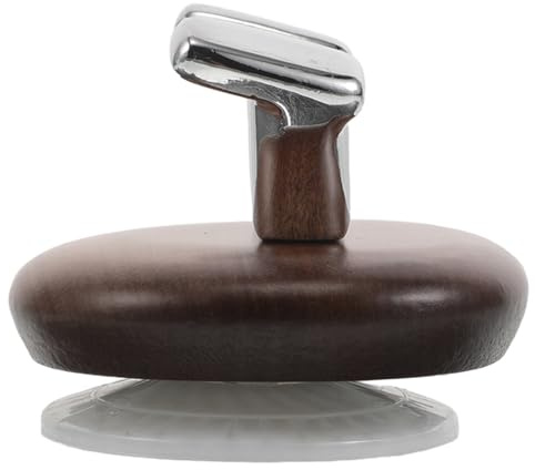 Beaupretty Gancho de Ventosa de Madera sin Taladro para Pared, Doble Punta, Resistente para Toallas y Abrigos, Ventosa Fuerte para Azulejos, Colgador Multiusos para Baño y Cocina, sin Daños,