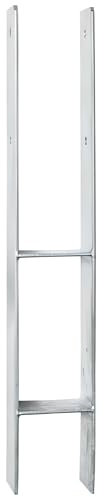 Madeira Support en H pour CARPORT poteaux en 9x9cm