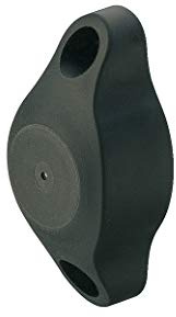 JUVA Wand-Türpuffer magnetisch Türstopper Gummi-Puffer - extra stark - Modell H2468 | Haltekraft: 6 kg | Kunststoff schwarz | MADE IN GERMANY | 1 Stück - Design Wand-Türstopper zum Schrauben