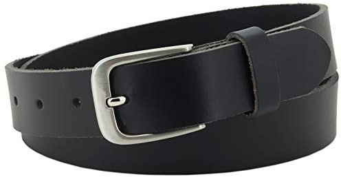 Vascavi ® Ledergürtel aus Rindleder, 3 cm breit und ca. 0,3 cm stark, echt Leder Gürtel, Made in Germany, kürzbar, für Damen und Herren #3-0006fr